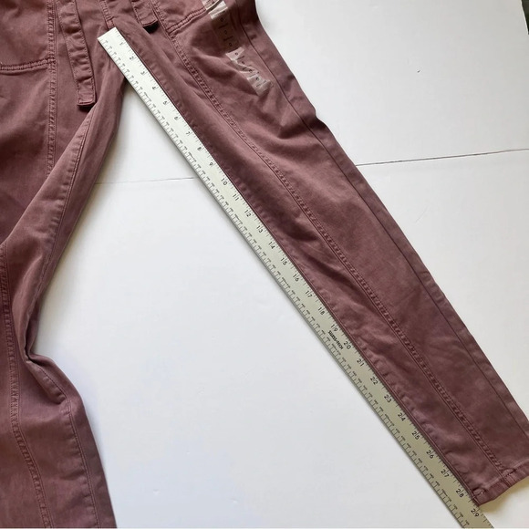 NWT American  Eagle AEO Hi Rise Jegging Super Stretch Mauve Lilac Pants Tie Sz 0 - Picture 11 of 16